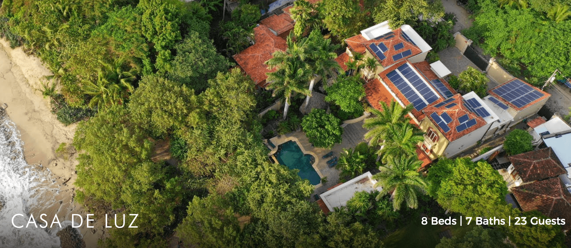 Casa de Luz luxury vacation villa Tamarindo