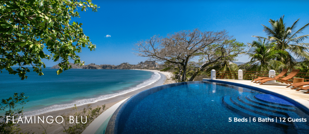 Flamingo Blu oceanfront top Costa Rica destinations