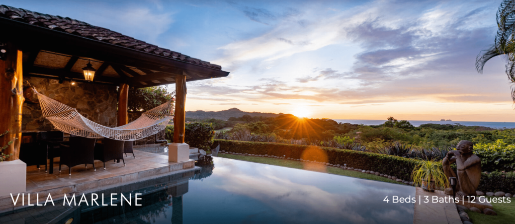 Villa Marlene luxury vacation rental Costa Rica