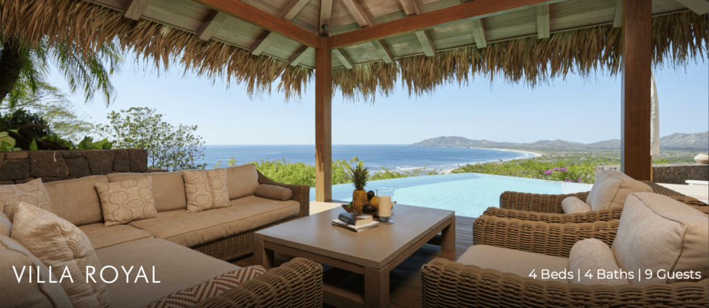 Villa Royal Tamarindo vacation rental for Costa Rica spring break 2022