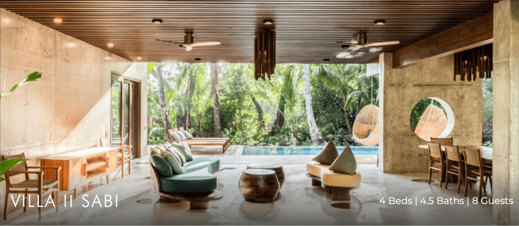 Villa II Sabi twin luxury homes in Costa Rica