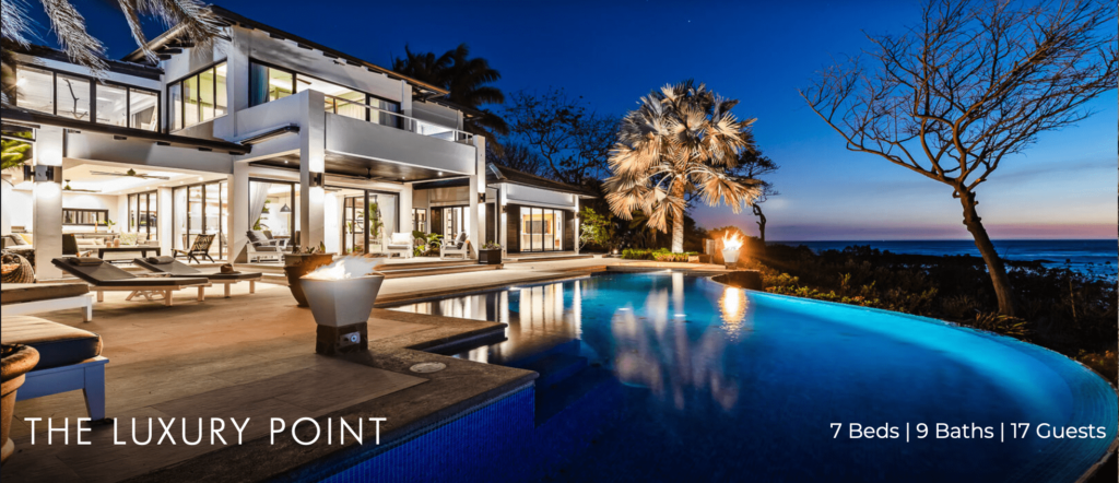 The Luxury Point vacation home Costa Rica