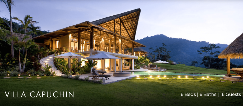 Villa Capuchin Costa Rica luxury home