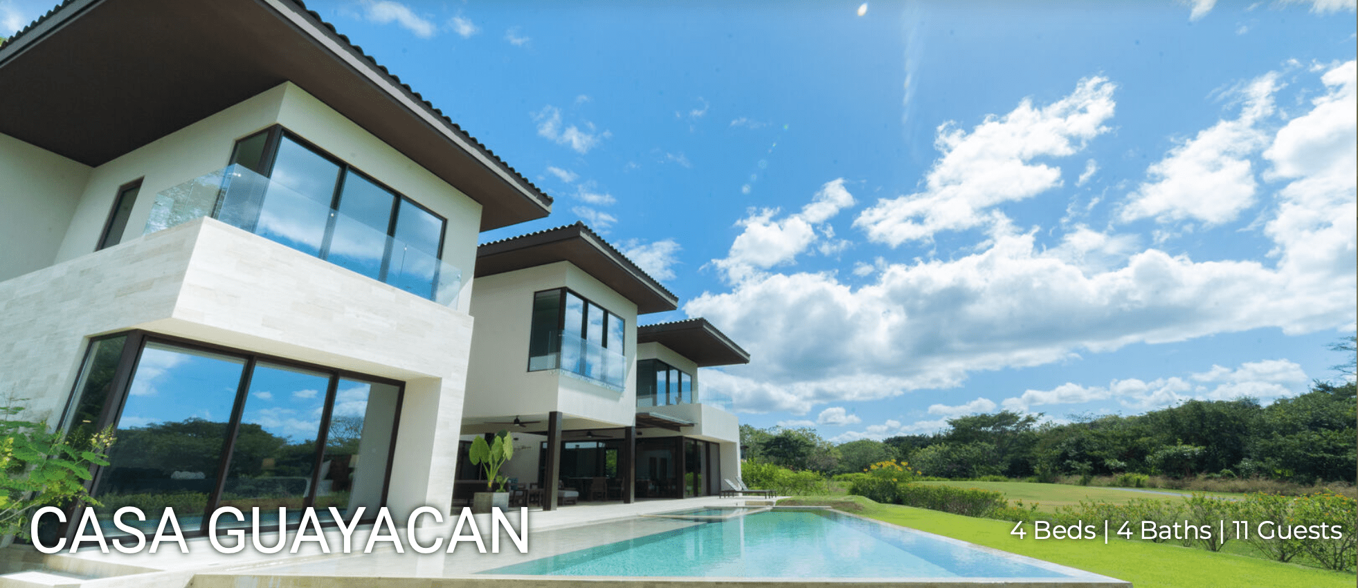 Casa Guayacan golf front villa Hacienda Pinilla