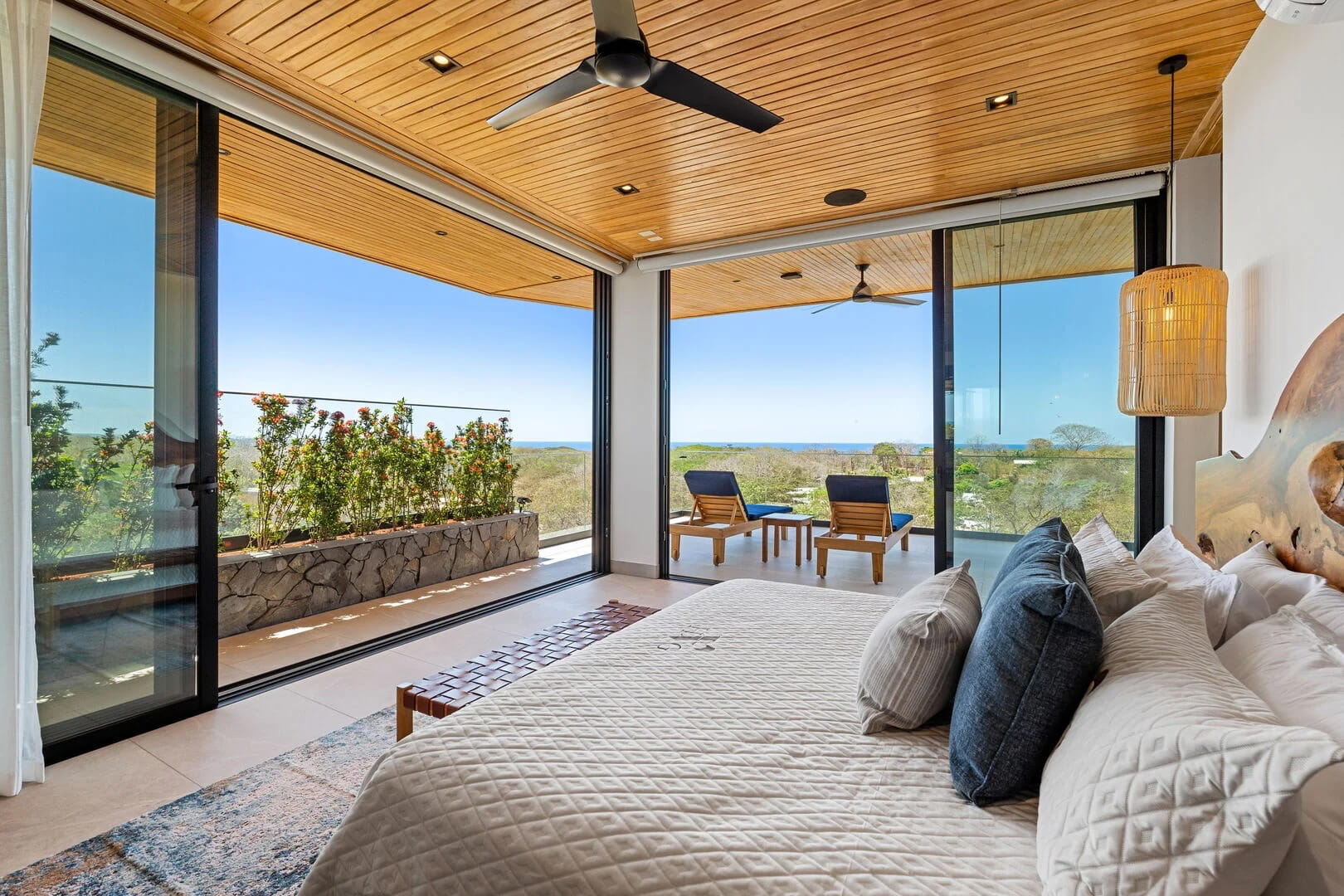 Hacienda Vista Grande oceanview bedroom